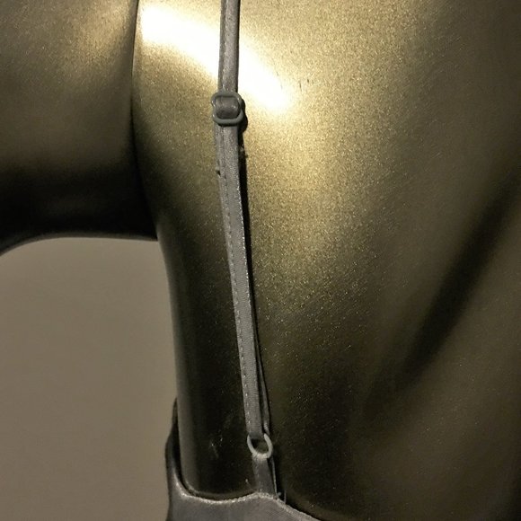 CANDIE'S Silver Sheen Spaghetti Strap Mini Cocktail Dress - Picture 7 of 10